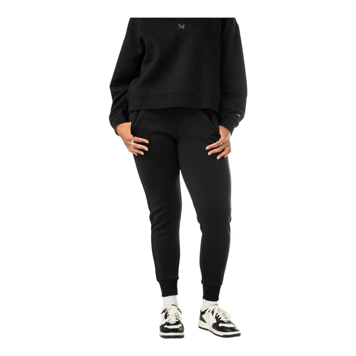 Bauer Byxa Quilted Fleece Womens Black