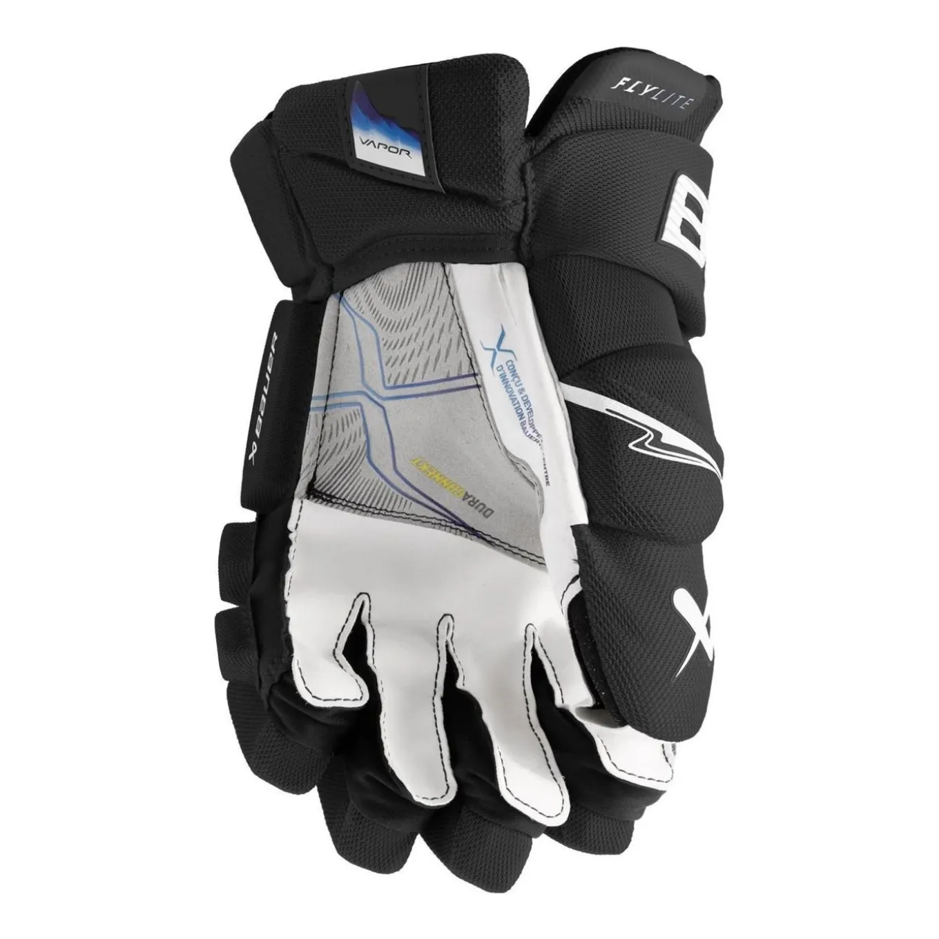 Bauer Hockeyhandskar Vapor Flylite Jr Black/White