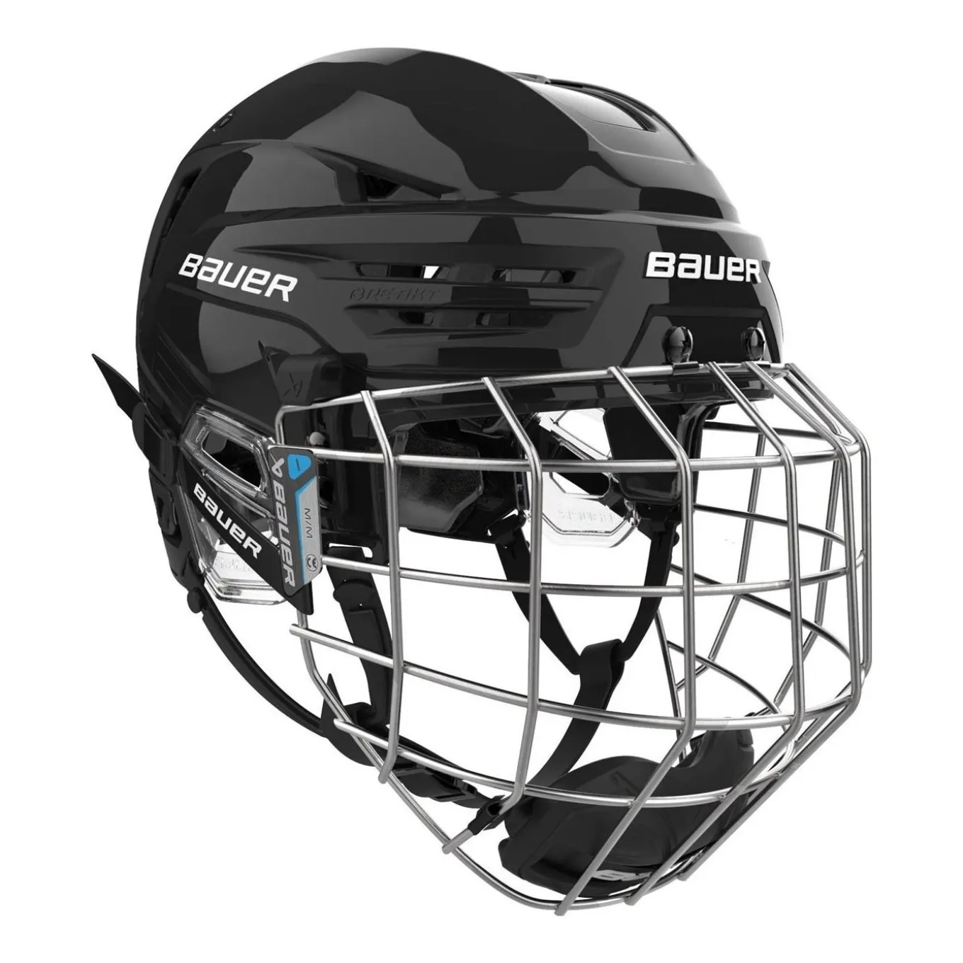 Bauer Hockeyhjälm Re-Akt 90 Combo Black