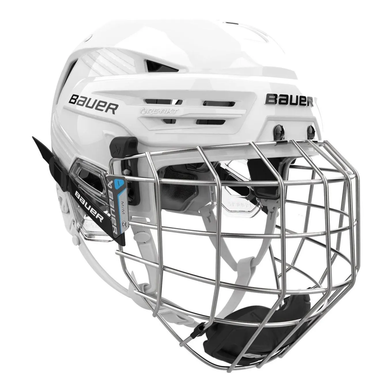 Bauer Hockeyhjälm Re-Akt 90 Combo White