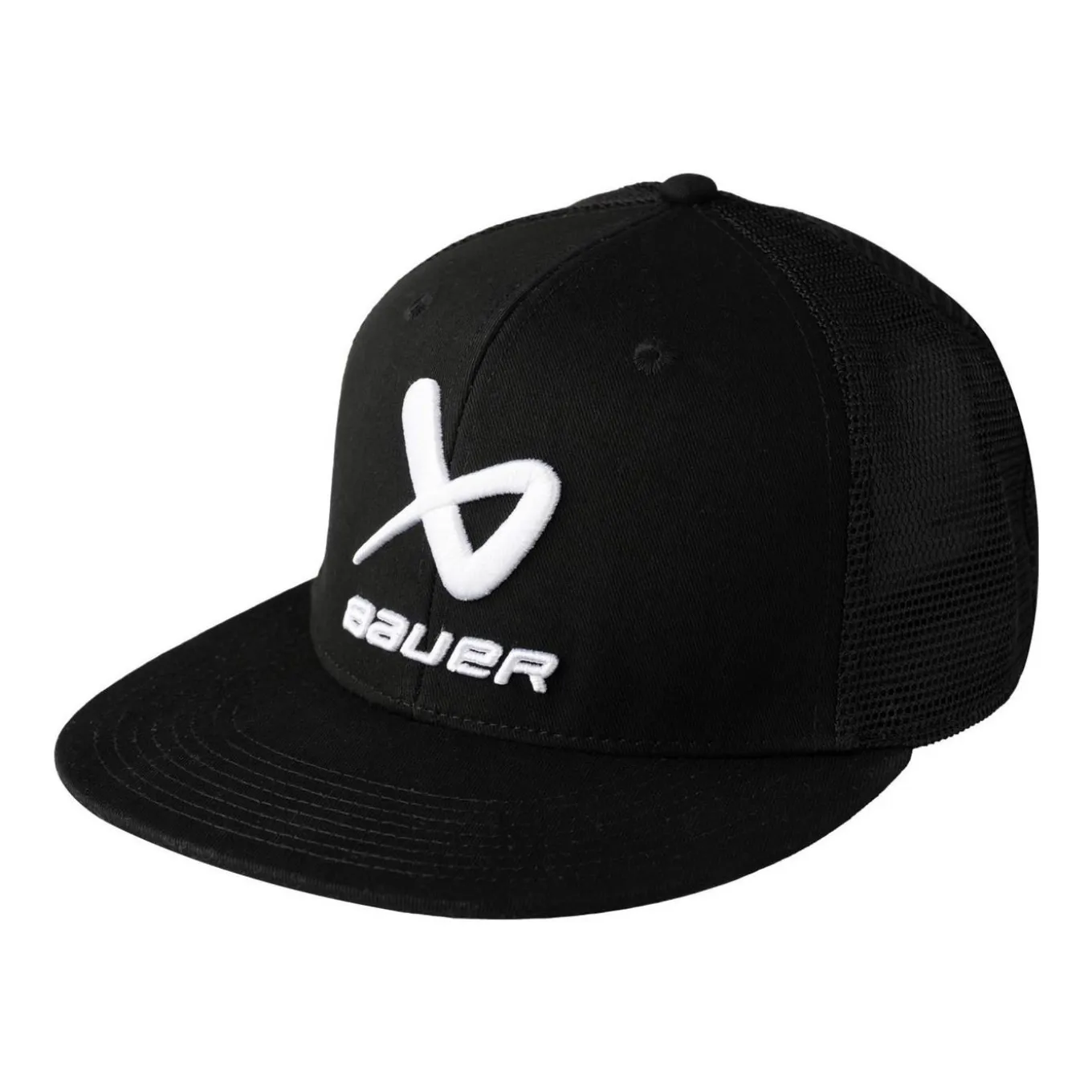 Bauer Keps Core Flat Brim Yth Black