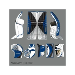 Bauer Målvaktsbenskydd Custom Supreme Shadow Sr - Digital Print