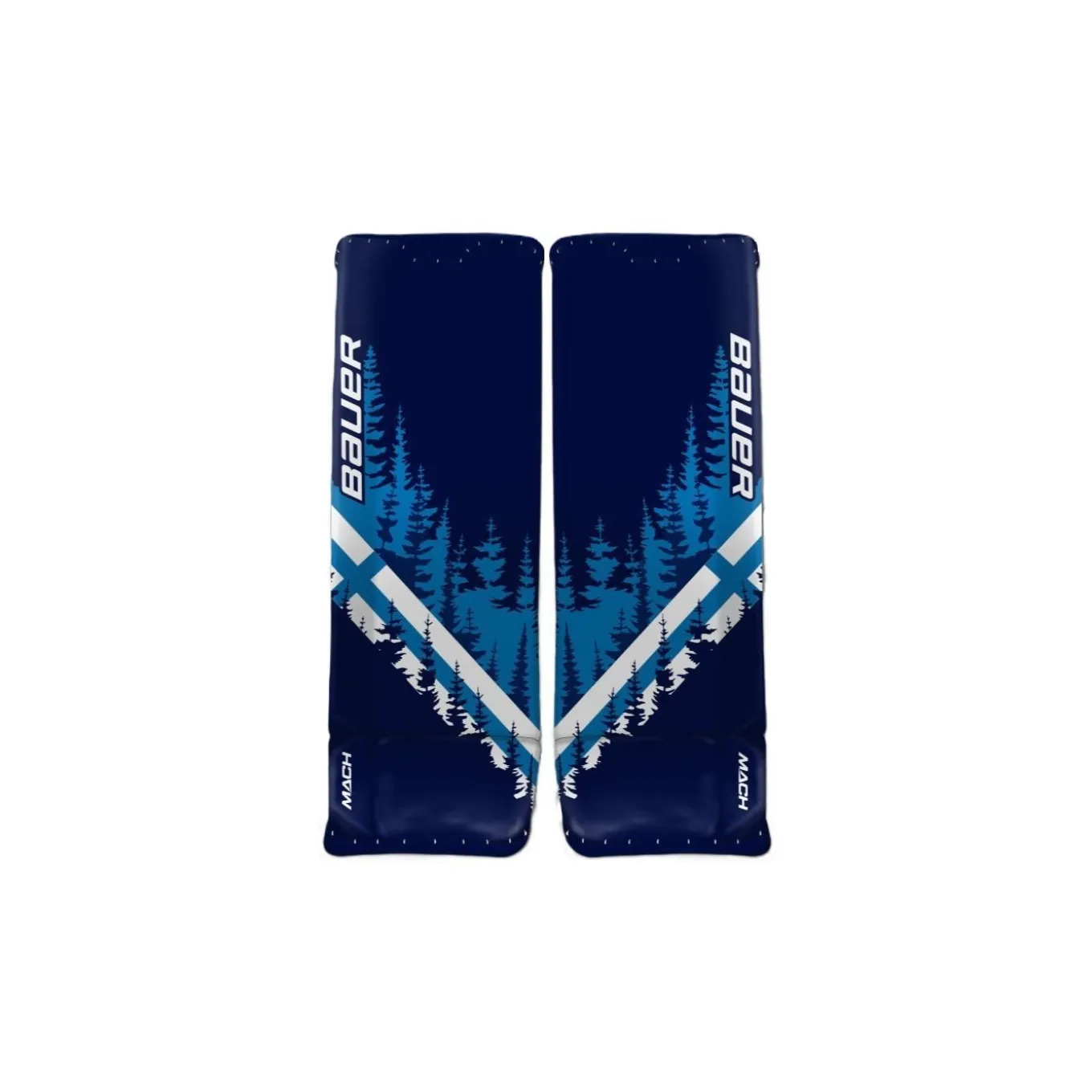 Bauer Målvaktsbenskydd Custom Supreme Shadow Sr - Digital Print