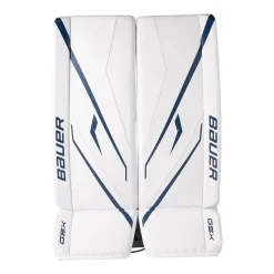 Bauer Målvaktsbenskydd GSX Jr White/Blue