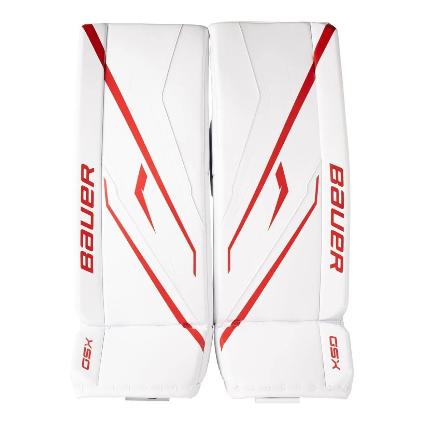 Bauer Målvaktsbenskydd GSX Sr White/Red