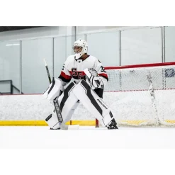 Bauer Målvaktsbenskydd Supreme Shadow Sr White