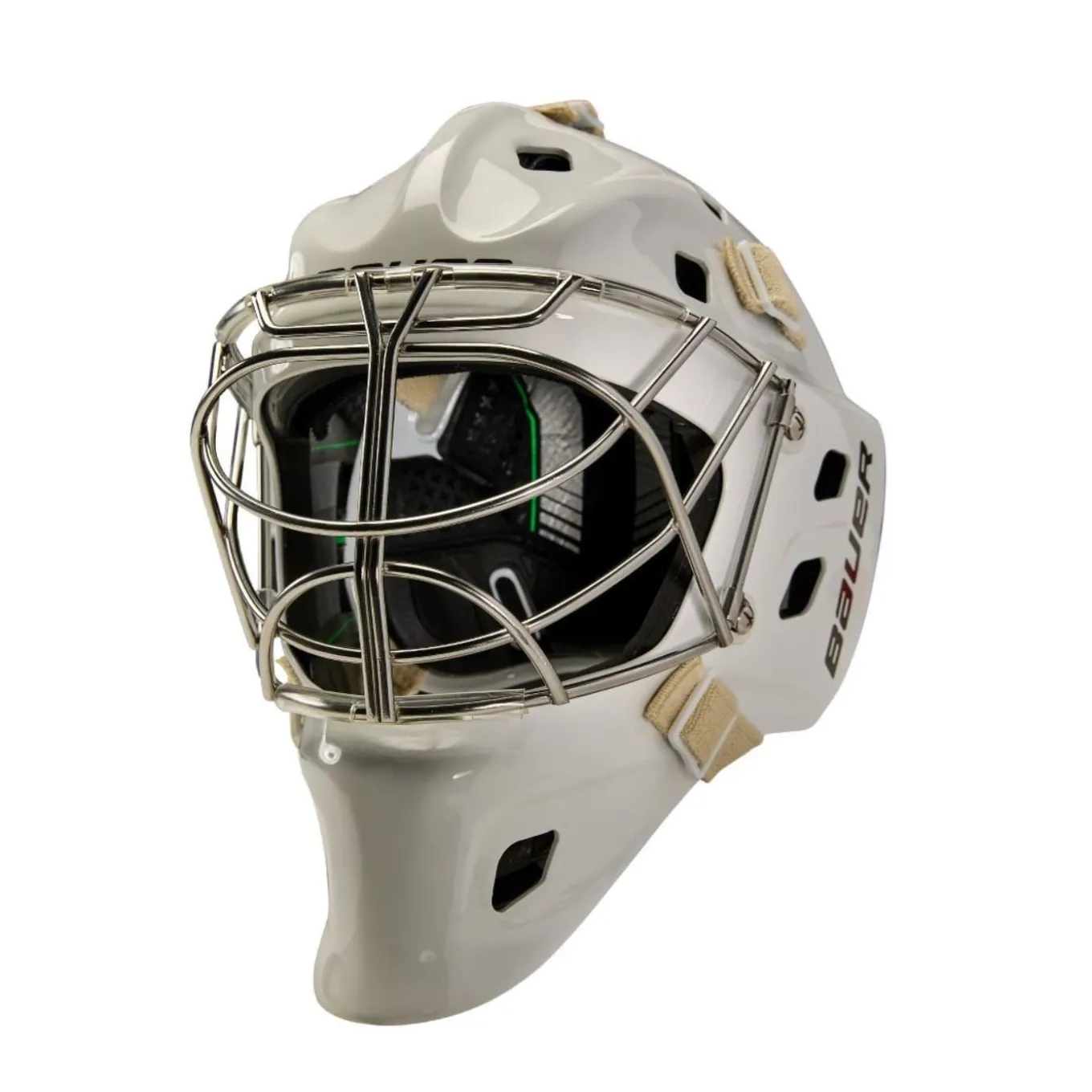 Bauer Målvaktsmask Nme One SR Cat Eye White