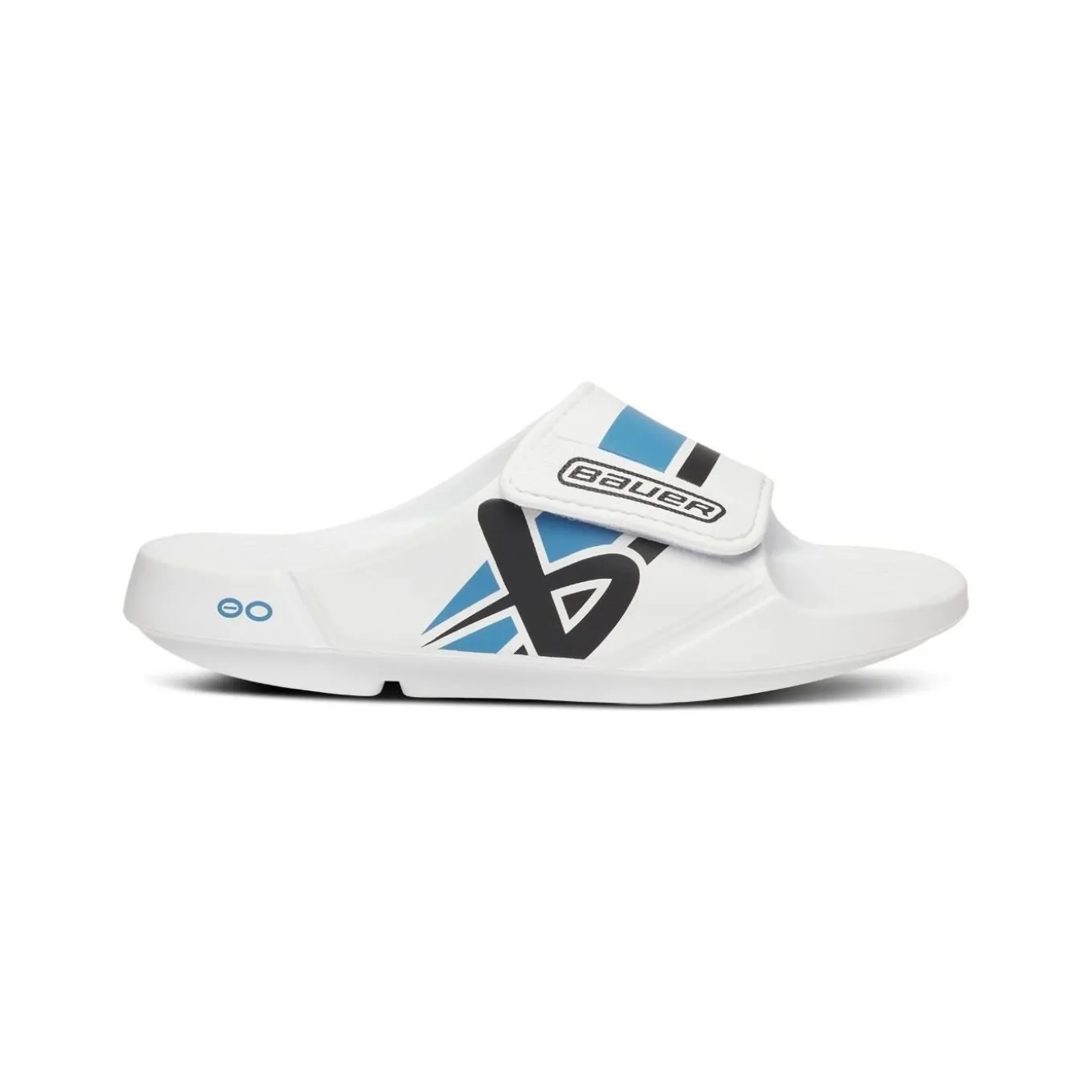 Bauer Tofflor OOFOS Slide Sport Flex White/Blue