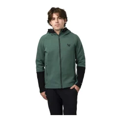 Bauer Tröja FLC Colorblock Fullzip Sr Green