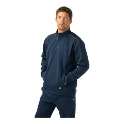 Bauer Tröja Team Fleece 1/2 Zip Sr Navy