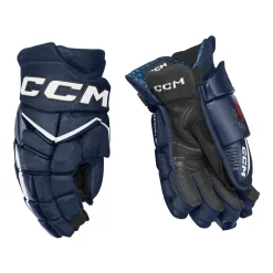CCM Hockeyhandskar Jetspeed FT8 Pro Sr Navy/White