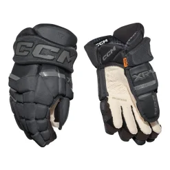 CCM Hockeyhandskar Tacks XR Pro Jr Black/Graphite Grey