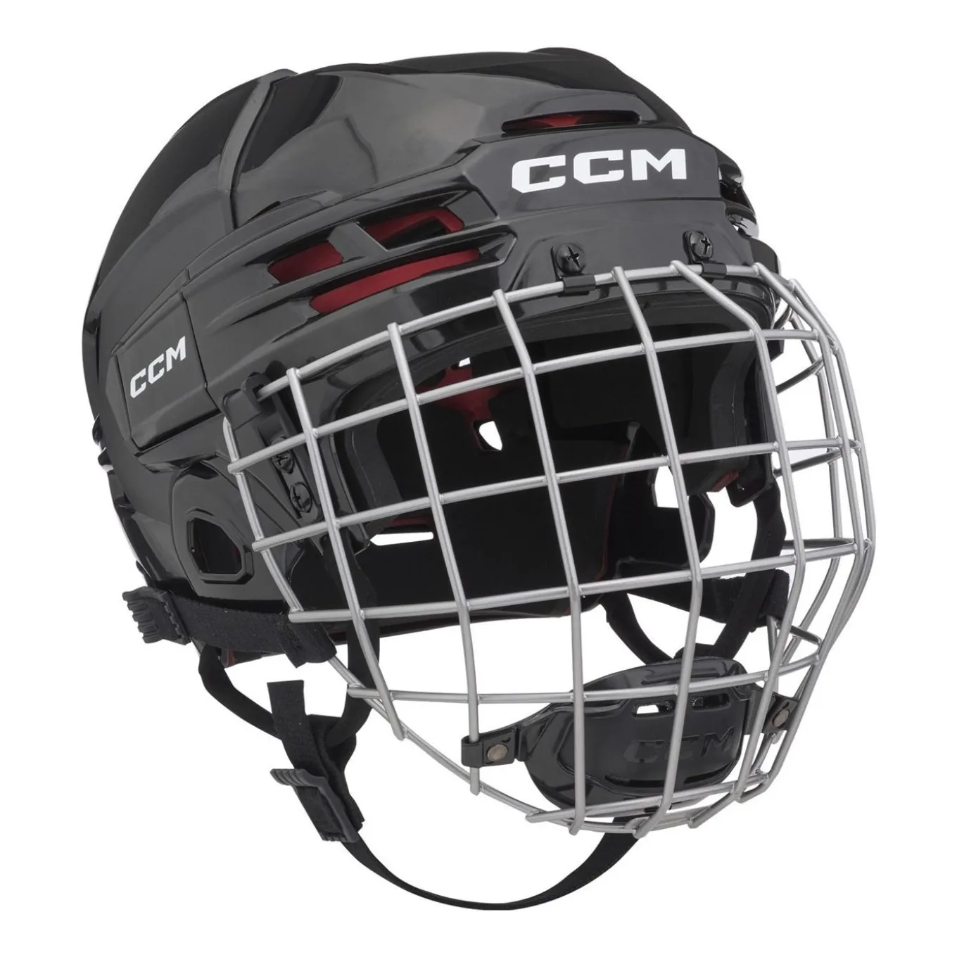 CCM Hockeyhjälm Tacks 70 Combo Jr Black