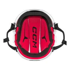 CCM Hockeyhjälm Tacks 70 Combo Jr White