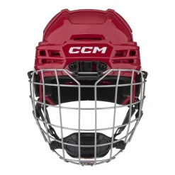 CCM Hockeyhjälm Tacks 70 Combo Yth Röd