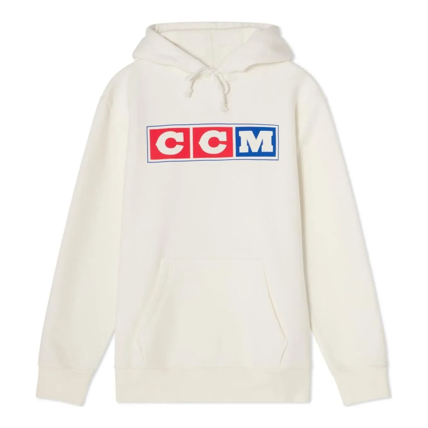 CCM Hoodie Heritage Block Sr Blanc De Blanc
