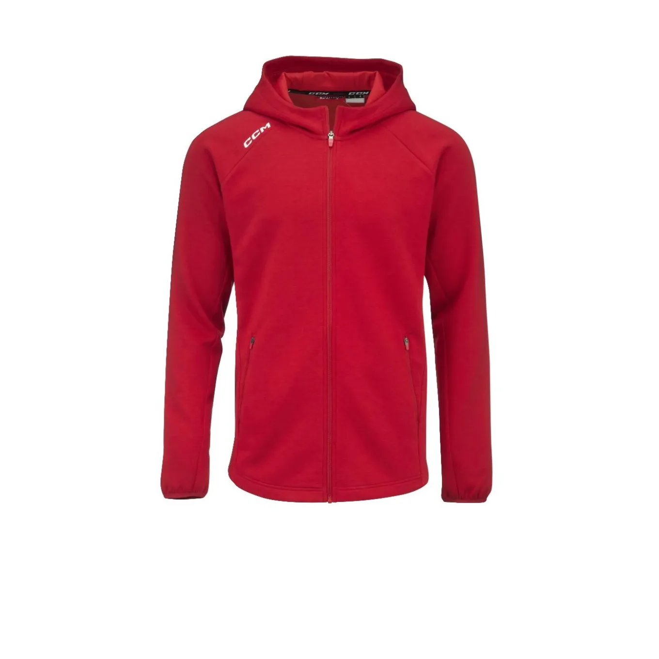 CCM Hoodie Locker Full Zip SR Red