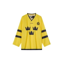 CCM Matchtröja Replica Team Sweden Yth Yellow