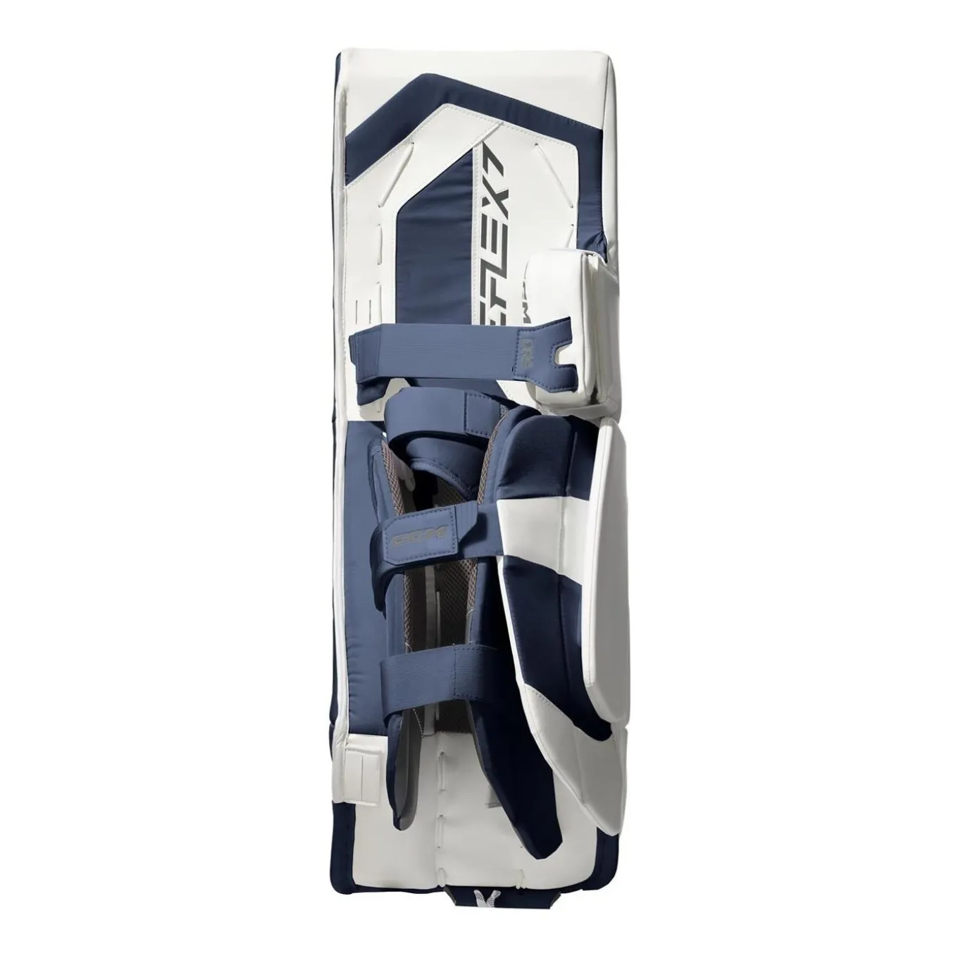 CCM Målvaktsbenskydd EFLEX 7.9 Int White/Navy