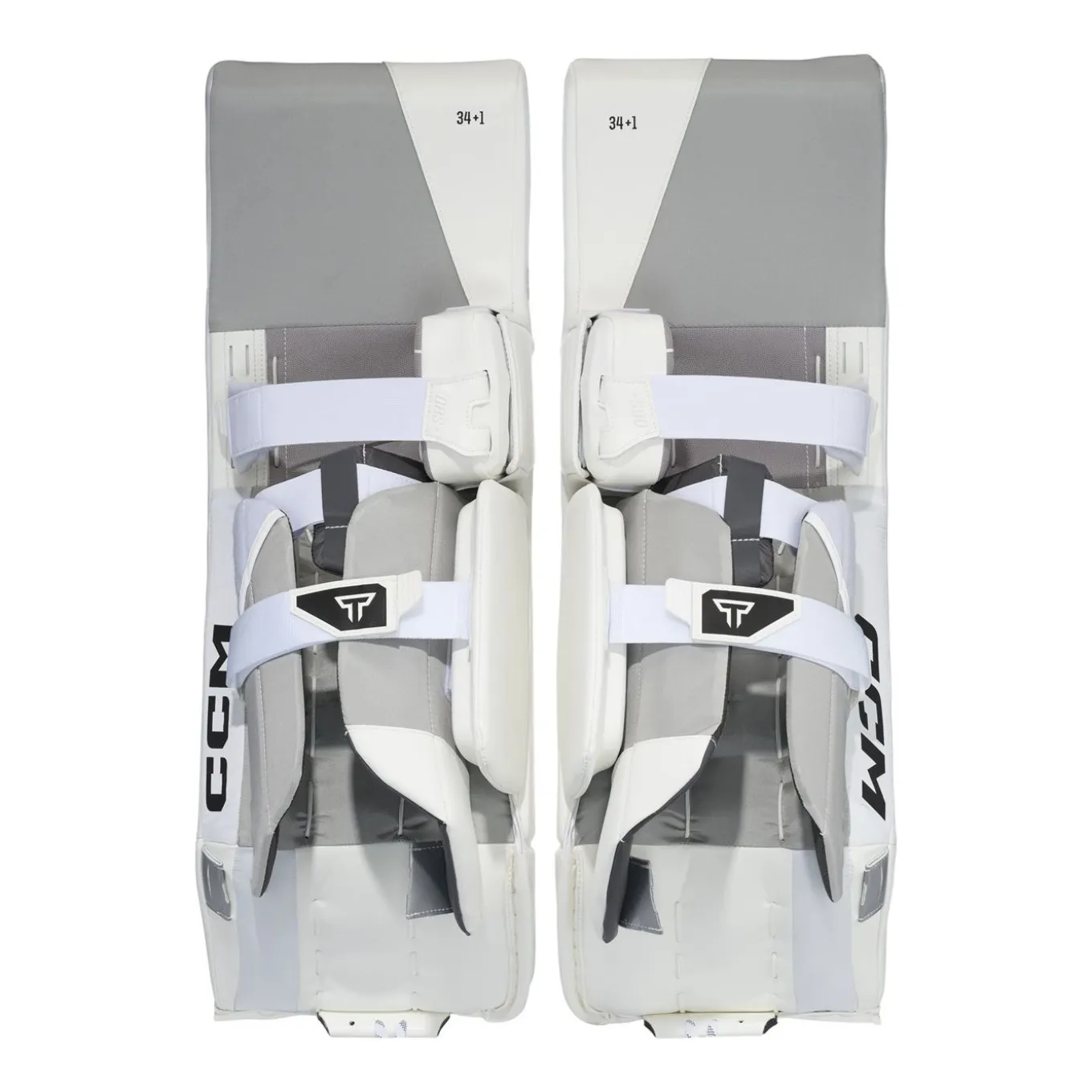 CCM Målvaktsbenskydd Tacks Int White/White
