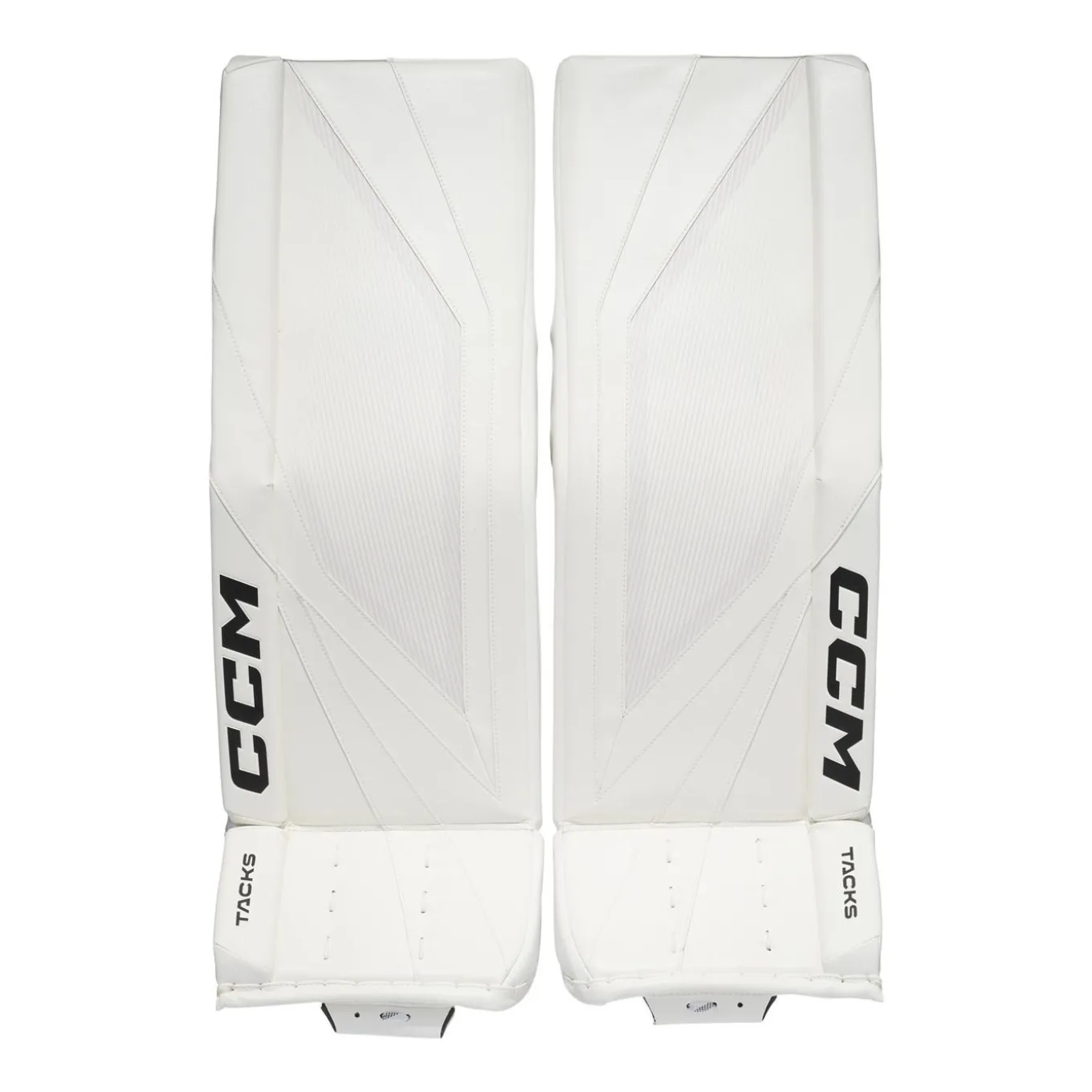 CCM Målvaktsbenskydd Tacks Sr White/White