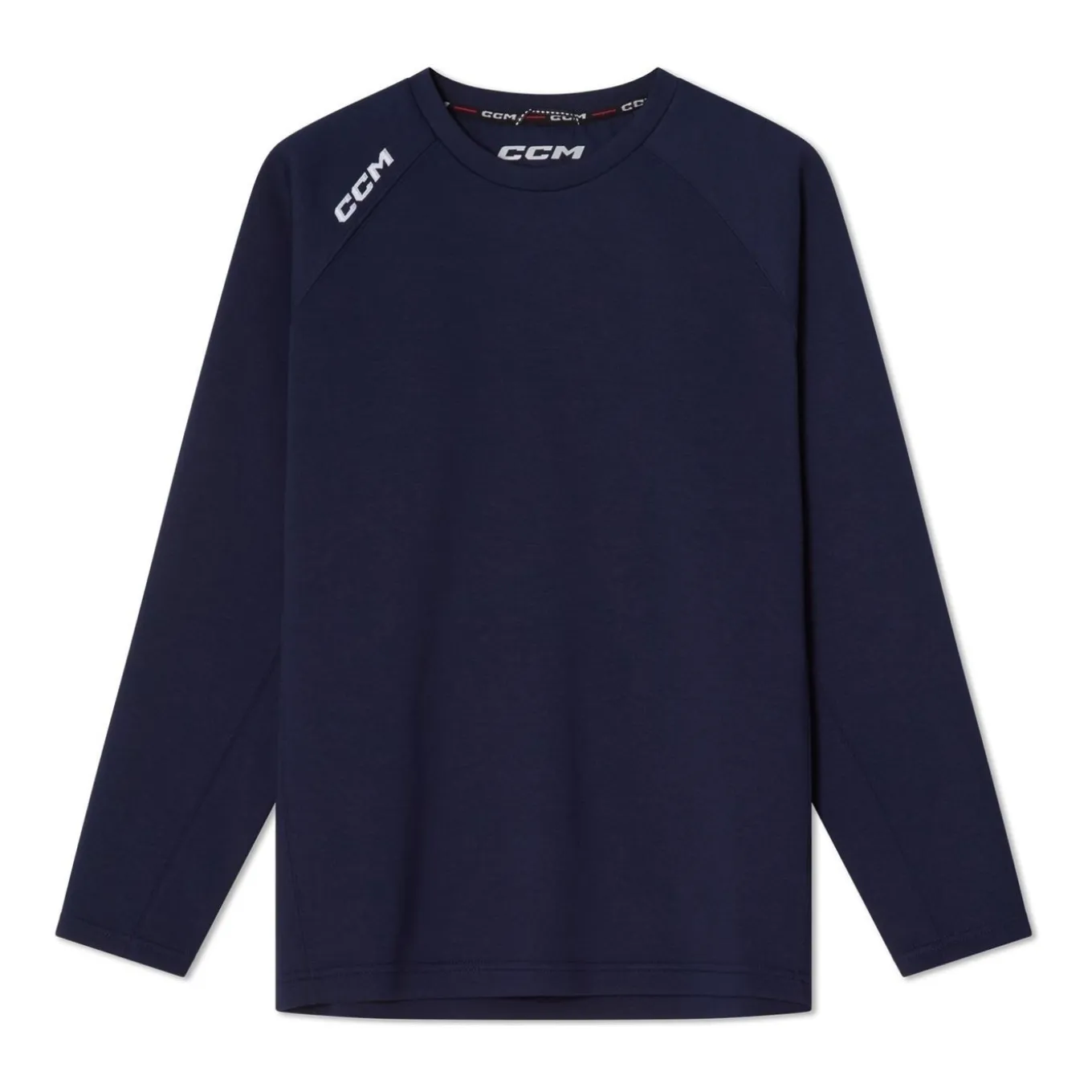 CCM Tröja Tech Fleece Crew Neck Sr Navy