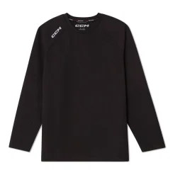 CCM Tröja Tech Fleece Crew Neck Sr Black