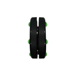 Green Biscuit Puck Roller Hockey - SVART