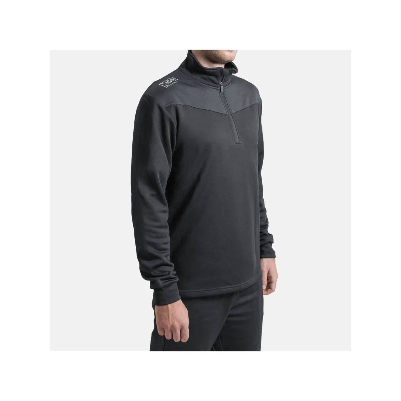 Kosa Tröja Zip Neck Jr Black