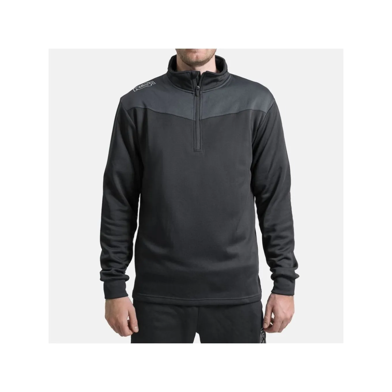 Kosa Tröja Zip Neck Jr Black