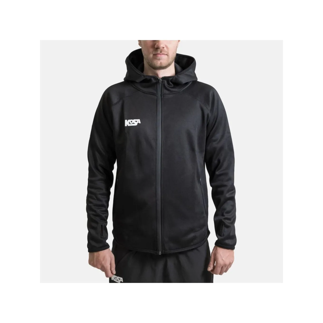 Kosa Zip Hoodie Jr Black