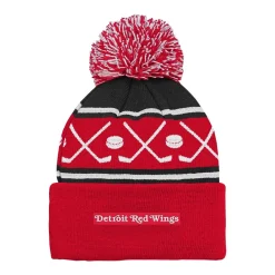 Outerstuff Mössa Face-Off Pom Yth Detroit Red Wings