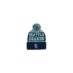 Outerstuff Mössa Puck Pattern Cuffed Pom Seattle Kraken
