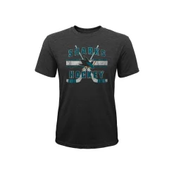 Outerstuff T-shirt Superstripe Tee Jr San Jose Sharks