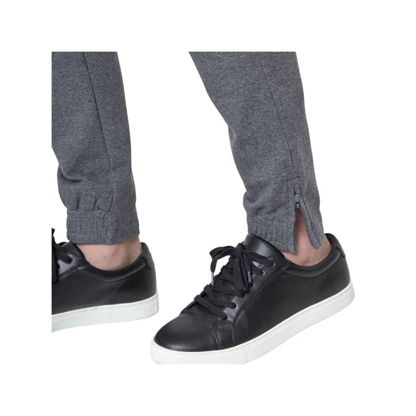 TRUE Byxa Terry Crew Yth Grey