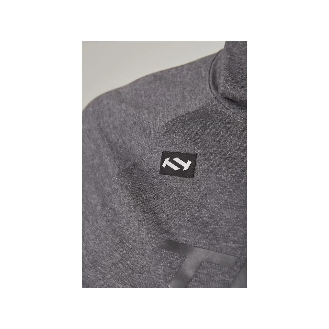 TRUE Hoodie Terry Graphic Sr Grey