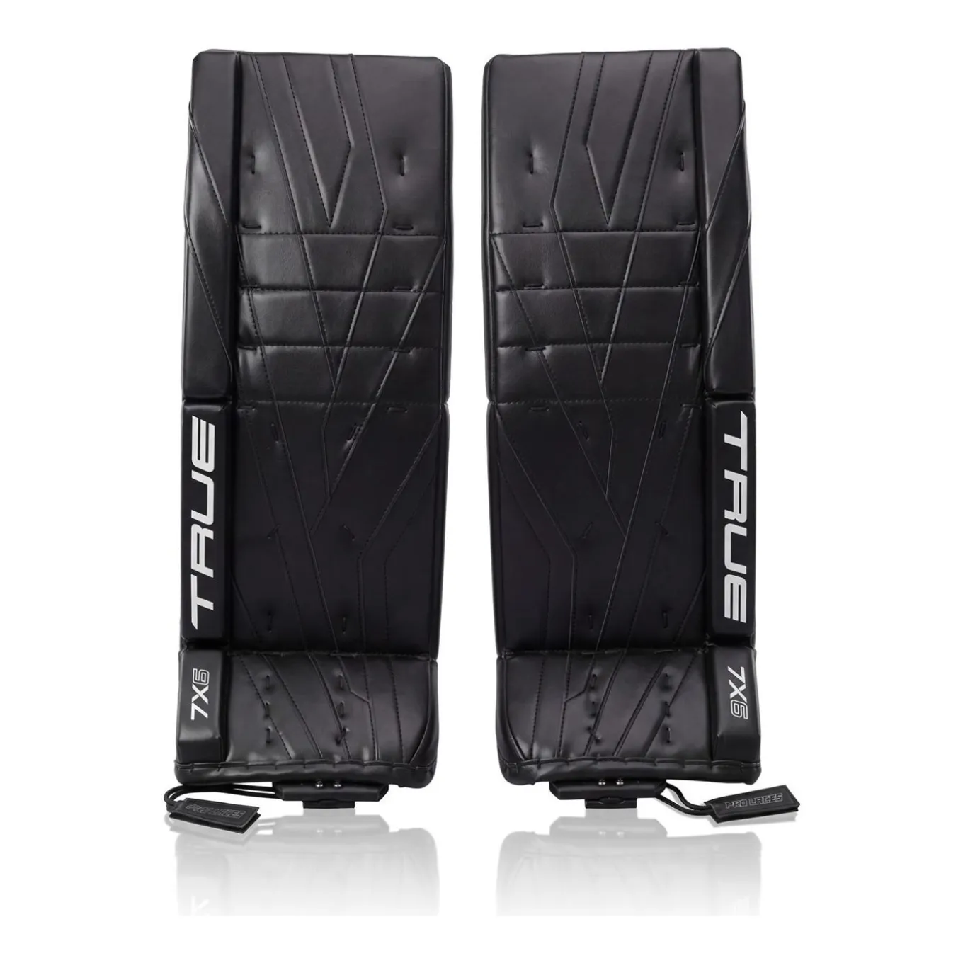 True Målvaktsbenskydd Catalyst 7X6 Int Black/Black