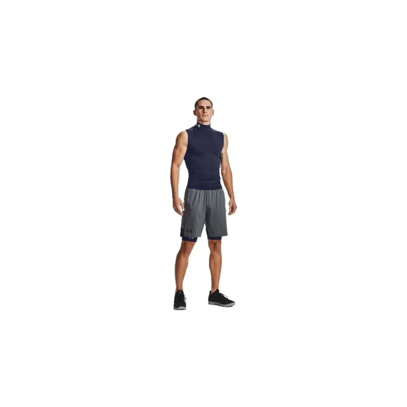 Under Armour Shorts HG Lng Shorts Midnight Navy