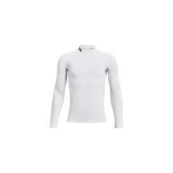 Under Armour Tröja CG Mock LS Junior White