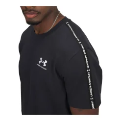 Under Armour T-shirt Icon Heavyweight Black