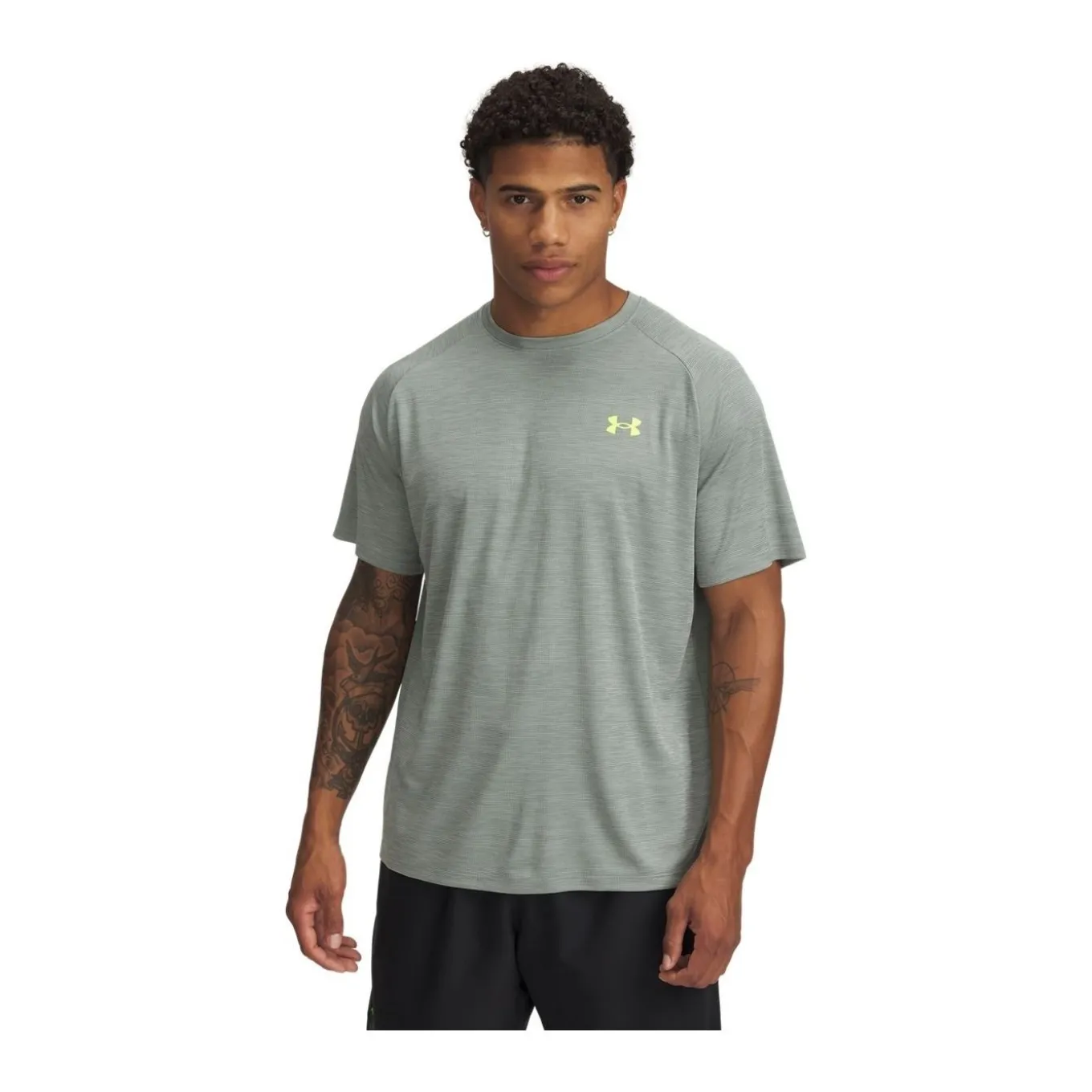 Under Armour T-shirt Tech Textured SS Silica Green